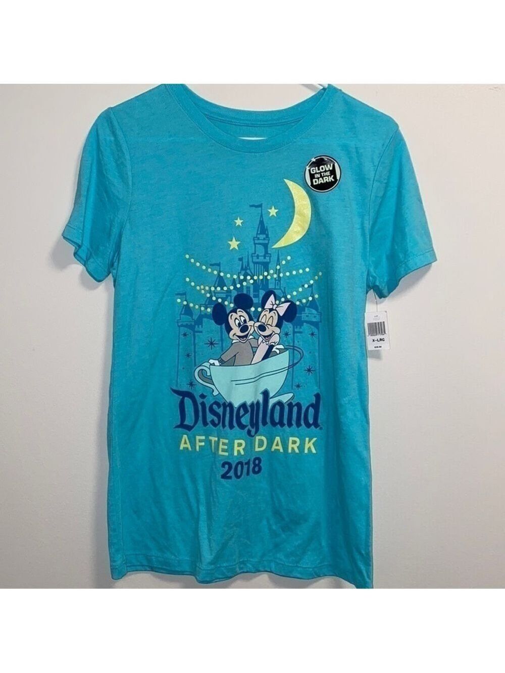 Nwt Disney- Disneyland parks glow in the dark T-shirt